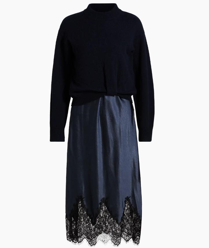 Navy Sweater Dress