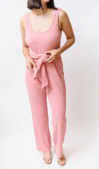 Molly Ribbed Jumpsuit