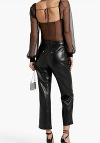 Hanie Vegan Leather Pant