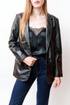 Keeley Leather Blazer