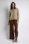 Pleoli Leopard Pullover