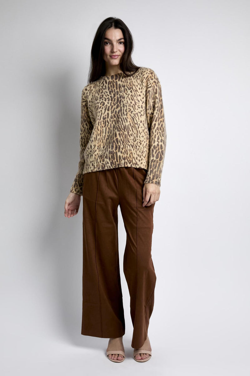 Pleoli Leopard Pullover
