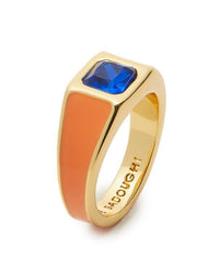 Jeweled Signet Ring, Agua