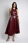 Vegan Leather Zelda Dress