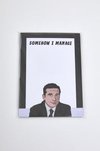 The Office Notepad - Michael Scott To Do List