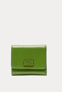 Green Leather Wallet