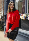 Paulvar Red Pullover