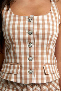 Gingham Top