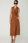 Mae Suede Dress