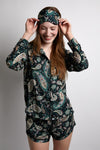 Paisley PJ Set + Eye Mask