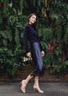 Navy Sweater Dress