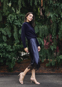 Navy Sweater Dress