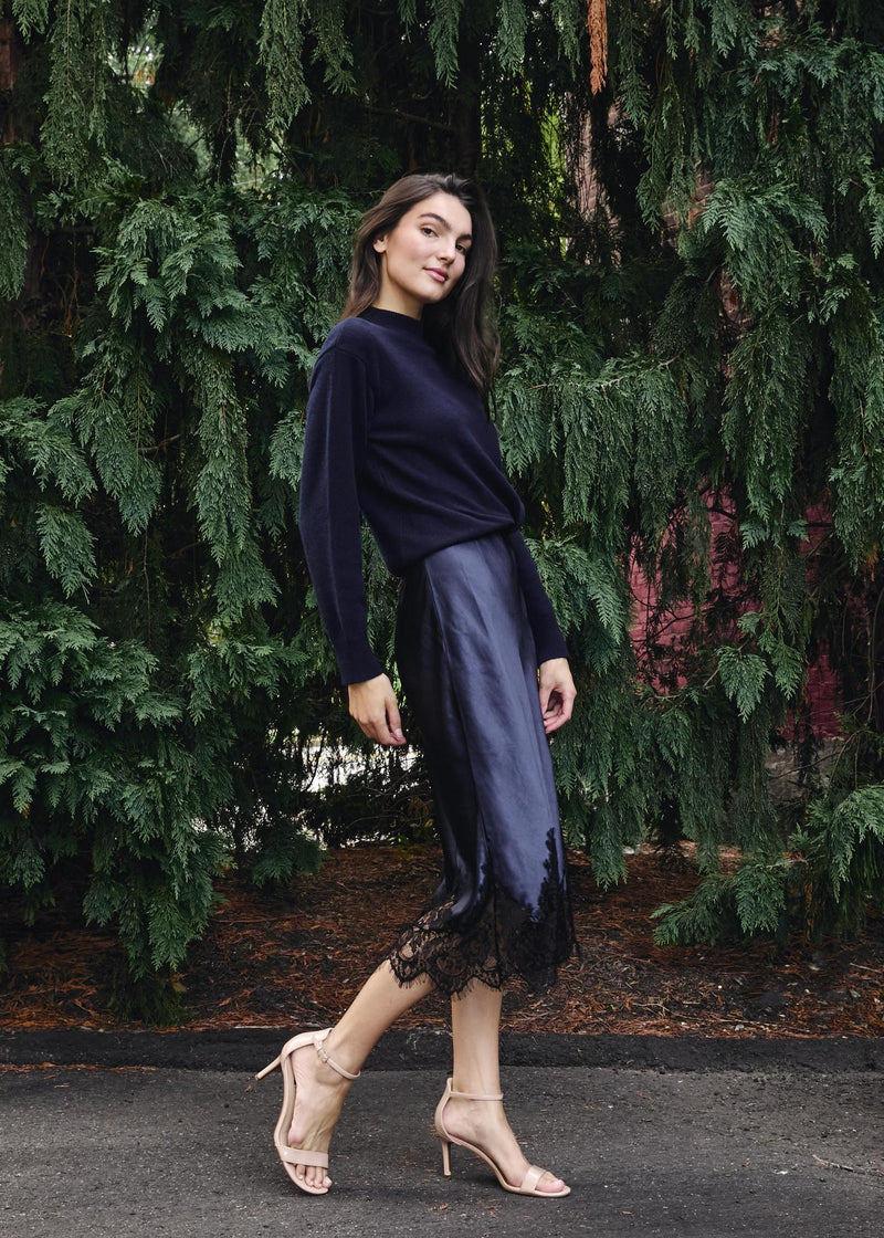 Navy Sweater Dress
