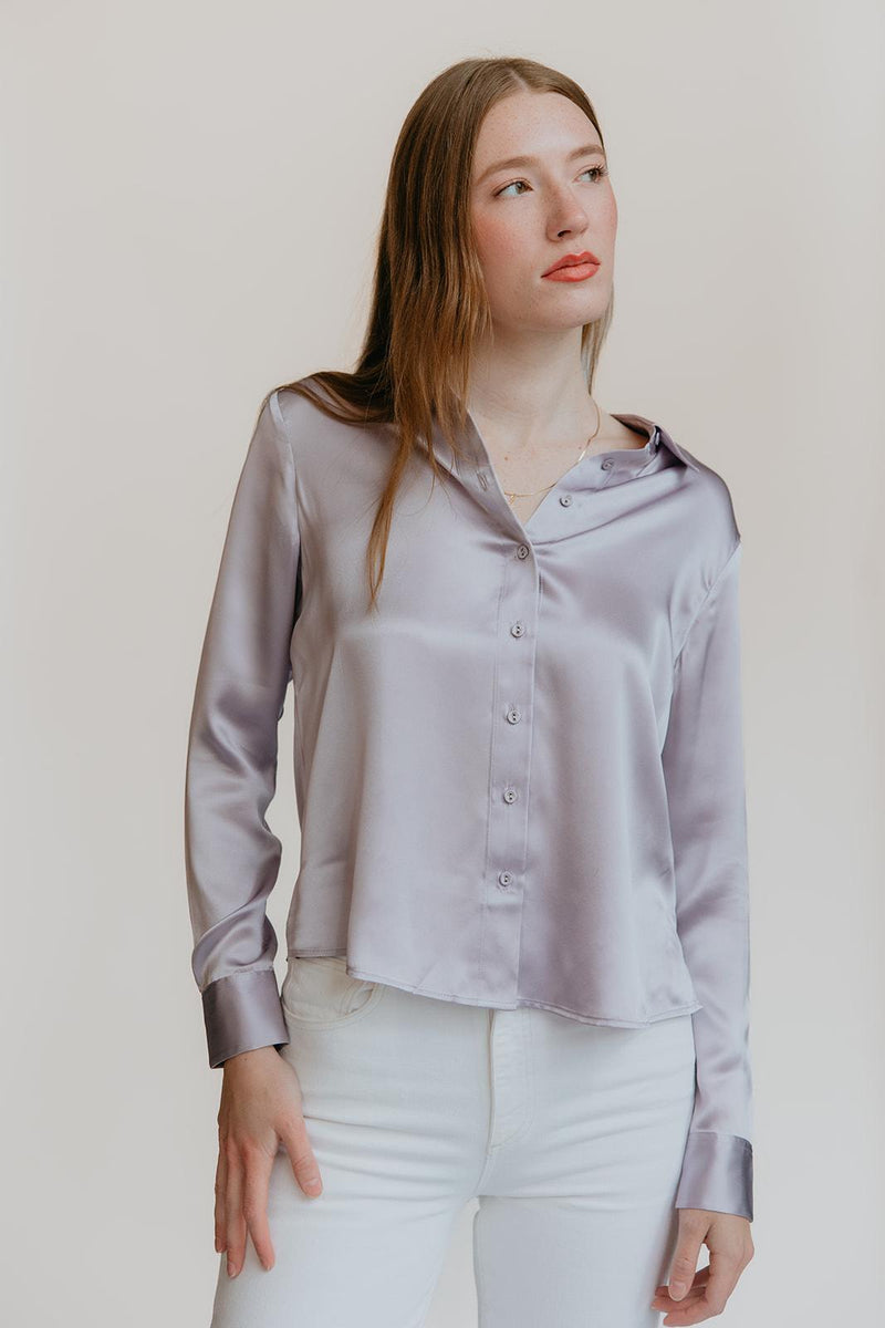 Crosby Blouse, Lilac