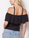 Morgan Ruffled Halter