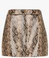 Snake Mini Skirt