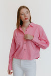 Oceane Pleated Shirt