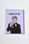 Leo Cheers To You - Birthday & Congratulations Card