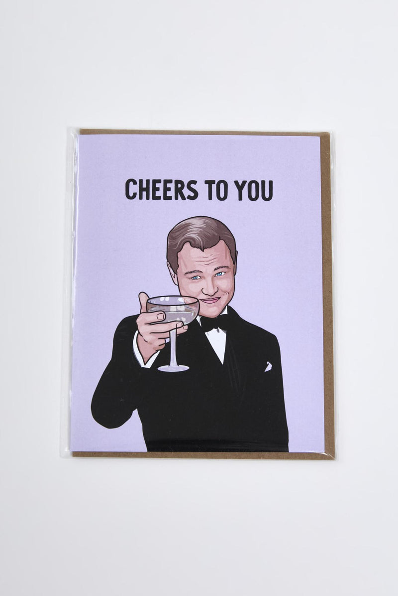 Leo Cheers To You - Birthday & Congratulations Card