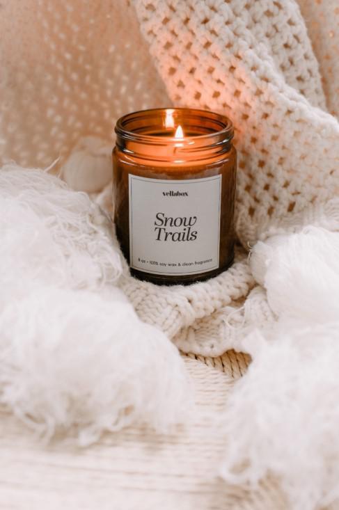 Snow Trails Candle