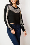 Althea Fringe Sweater