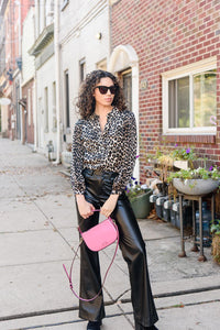 Lanna Leopard Blouse