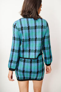 Fannie Plaid Mini Skirt