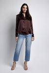 Crosby Blouse, Chocolate
