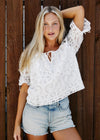 Meg Eyelet Blouse