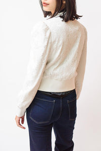 Serena Lace Bomber