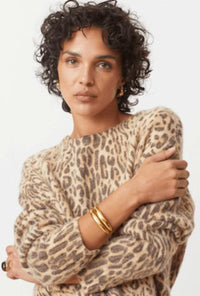 Pleoli Leopard Pullover