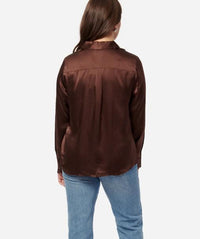 Crosby Blouse, Chocolate