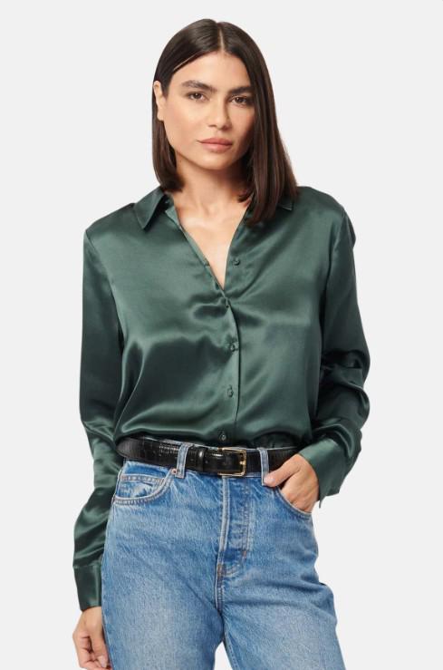 Crosby Blouse, Hunter