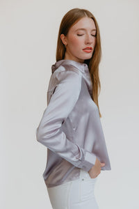 Crosby Blouse, Lilac