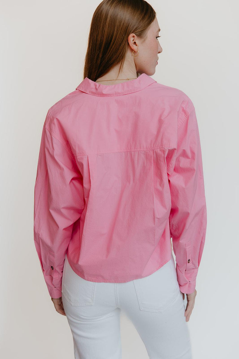 Oceane Pleated Shirt