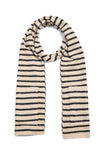 Striped Scarf w/Sequins