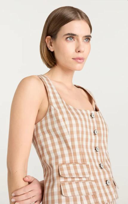 Gingham Top