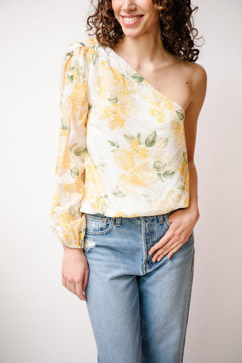 Lenore Floral Top