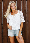 Meg Eyelet Blouse