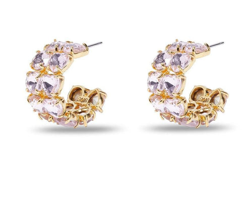 Double Row Hoop Earrings