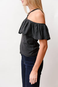 Morgan Ruffled Halter