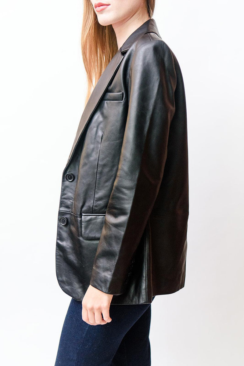 Keeley Leather Blazer