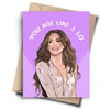Age Like J. Lo Birthday Card