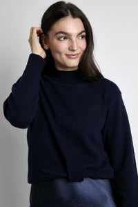 Navy Sweater Dress