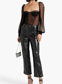 Hanie Vegan Leather Pant