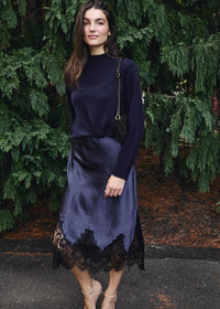 Navy Sweater Dress