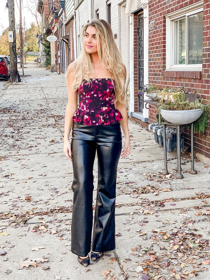 Zenobia Vegan Leather Pant