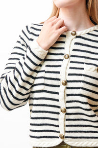 Stripe Cardigan