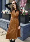 Mae Suede Dress