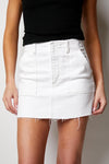 Jessie Mini Skirt, White